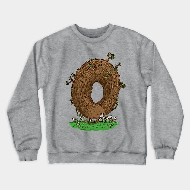 The Natural Donut Crewneck Sweatshirt by nickv47